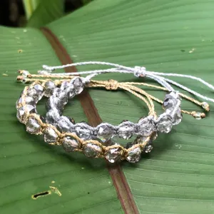 Crystal Macrame Bracelet