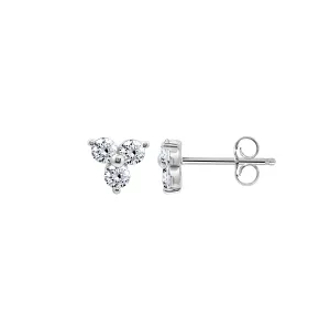 Dainty Lotus Stud Earrings