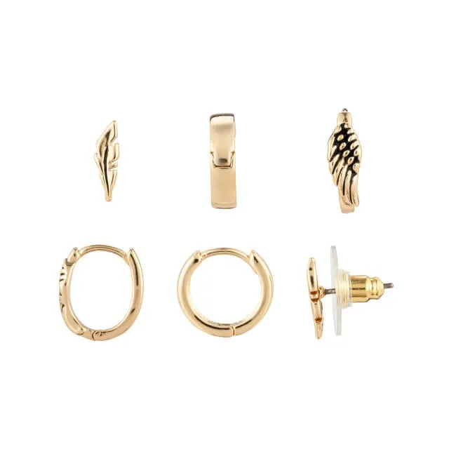 Dainty Wing Earring - Gold