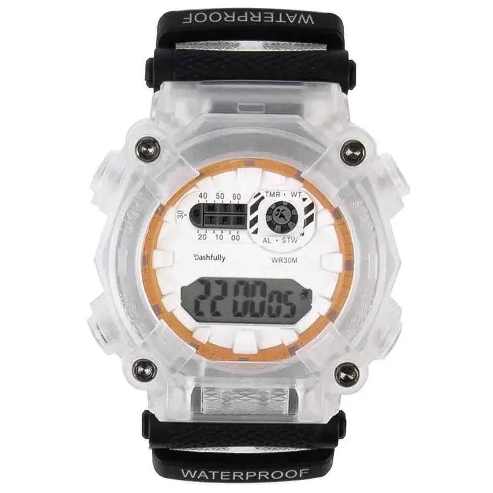 Dashfully DFM1733-W Sport Digital Watch