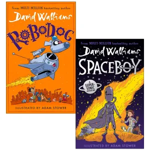 David Walliams Collection 2 Books Set (Robodog & Spaceboy)