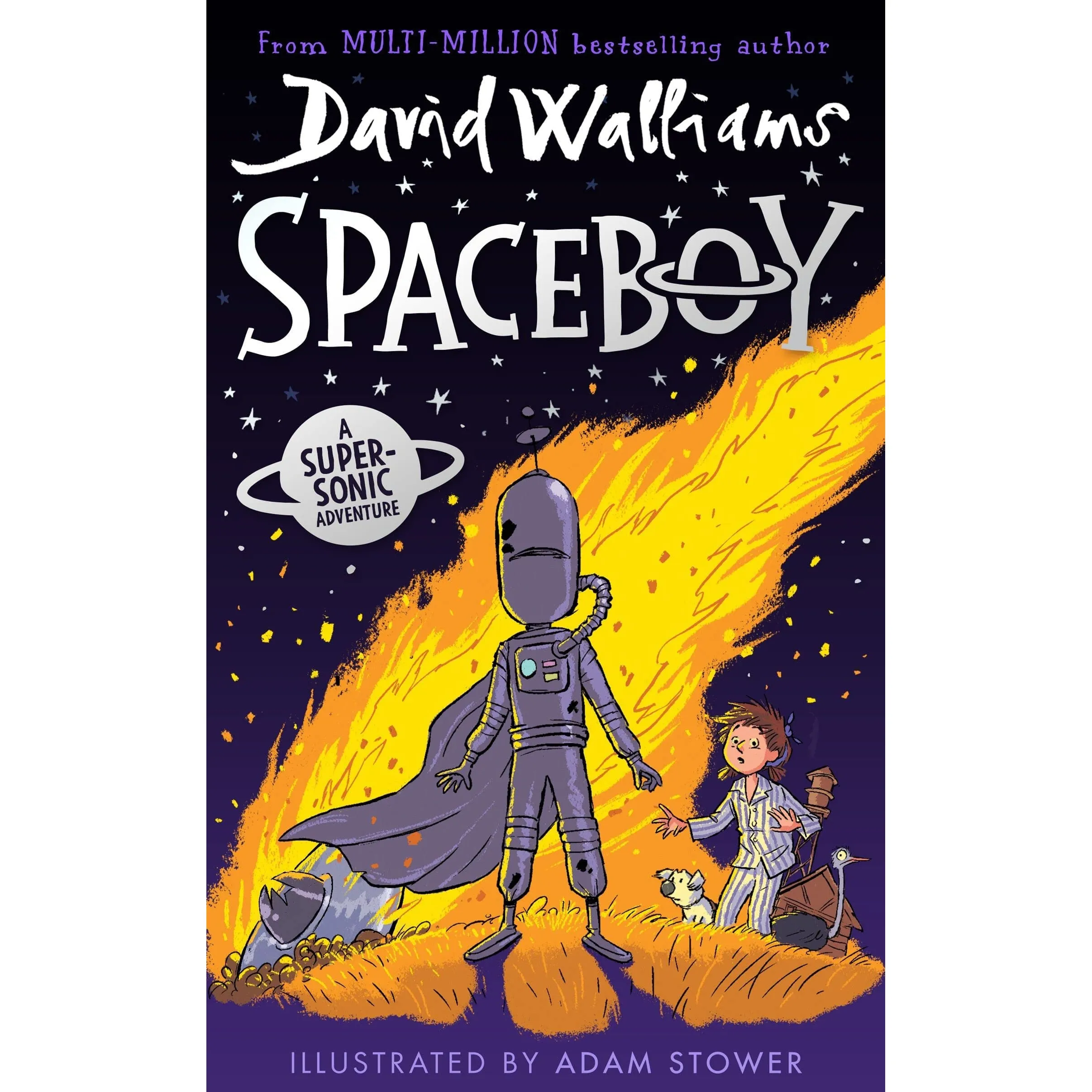 David Walliams Collection 2 Books Set (Robodog & Spaceboy)