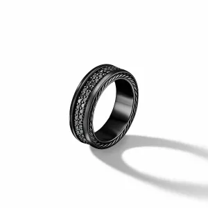 David Yurman  Ring in Black Titanium