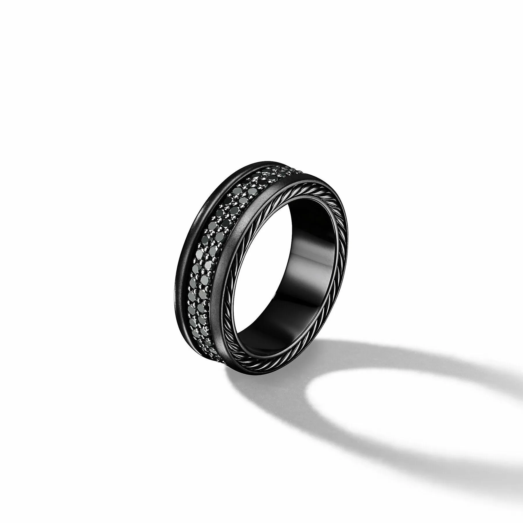 David Yurman  Ring in Black Titanium