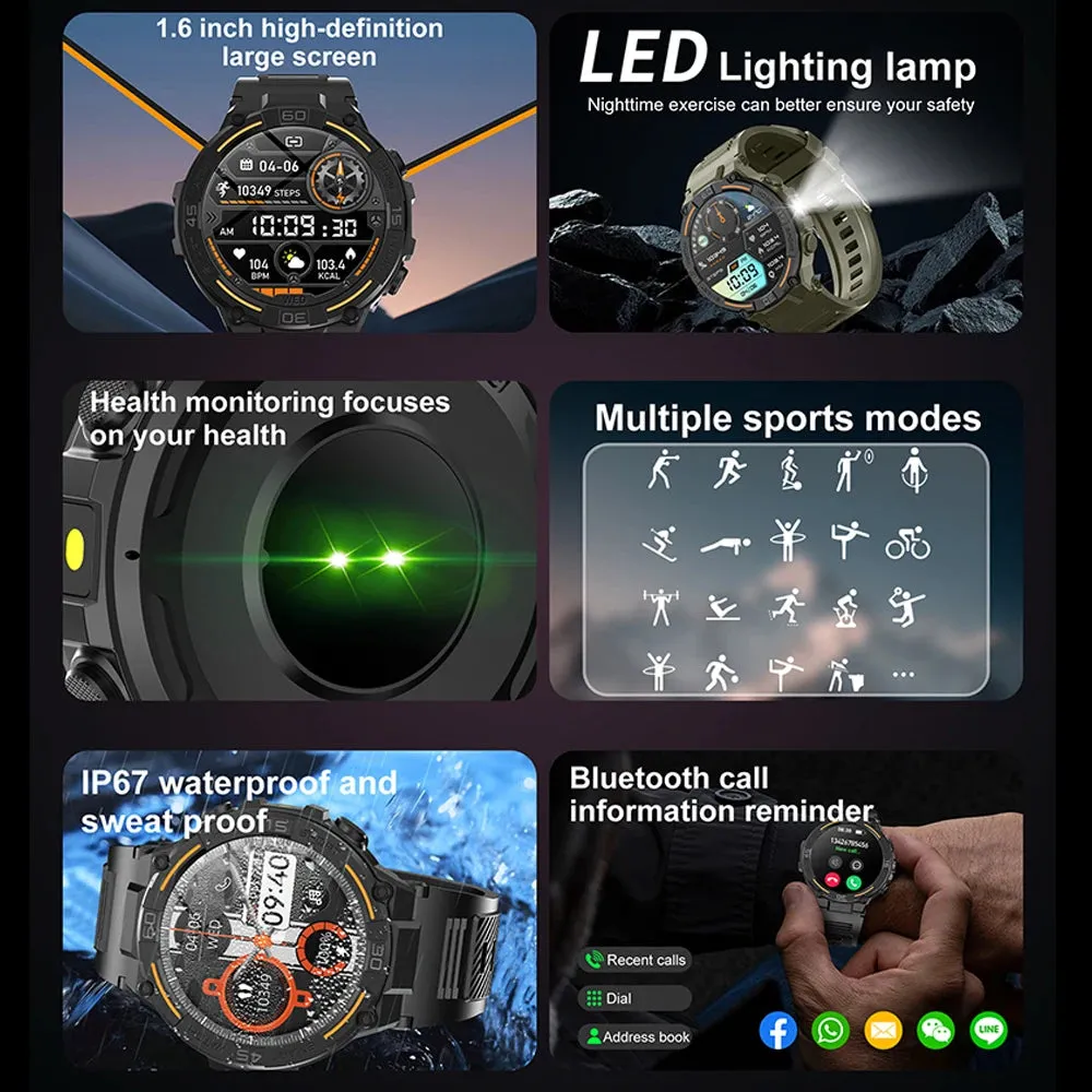 DefenderPro Tactical Watch
