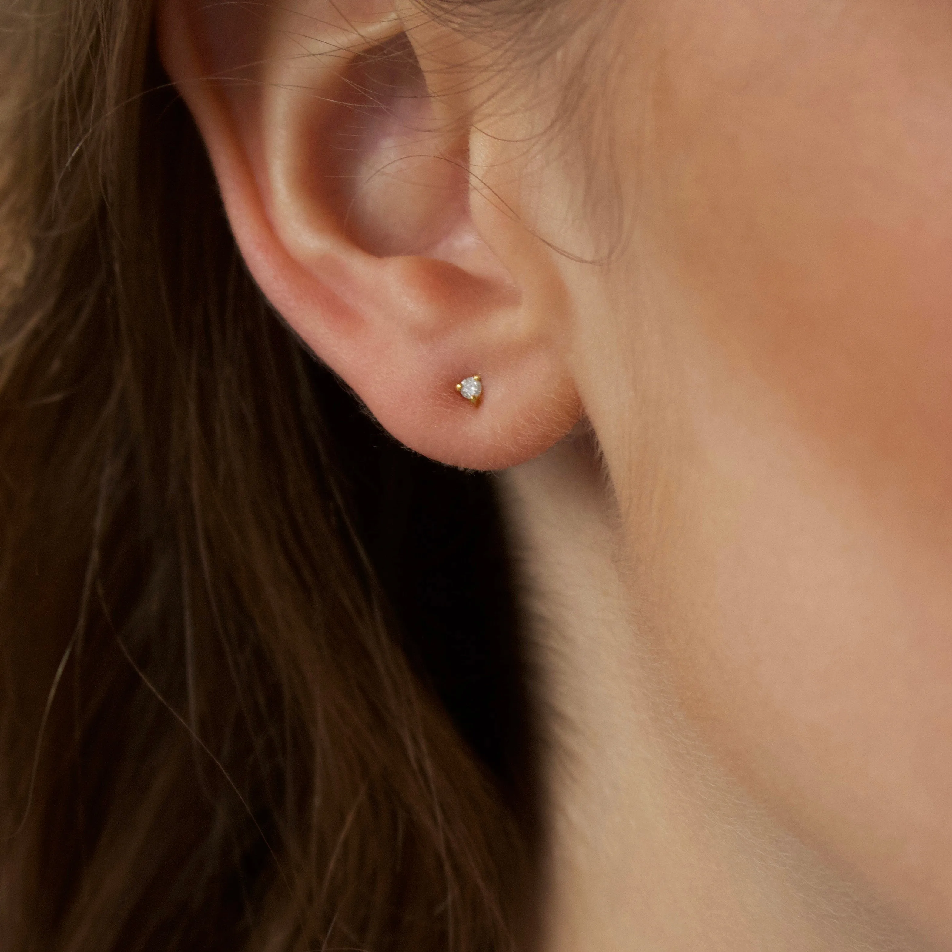 Diamond Stud Earrings