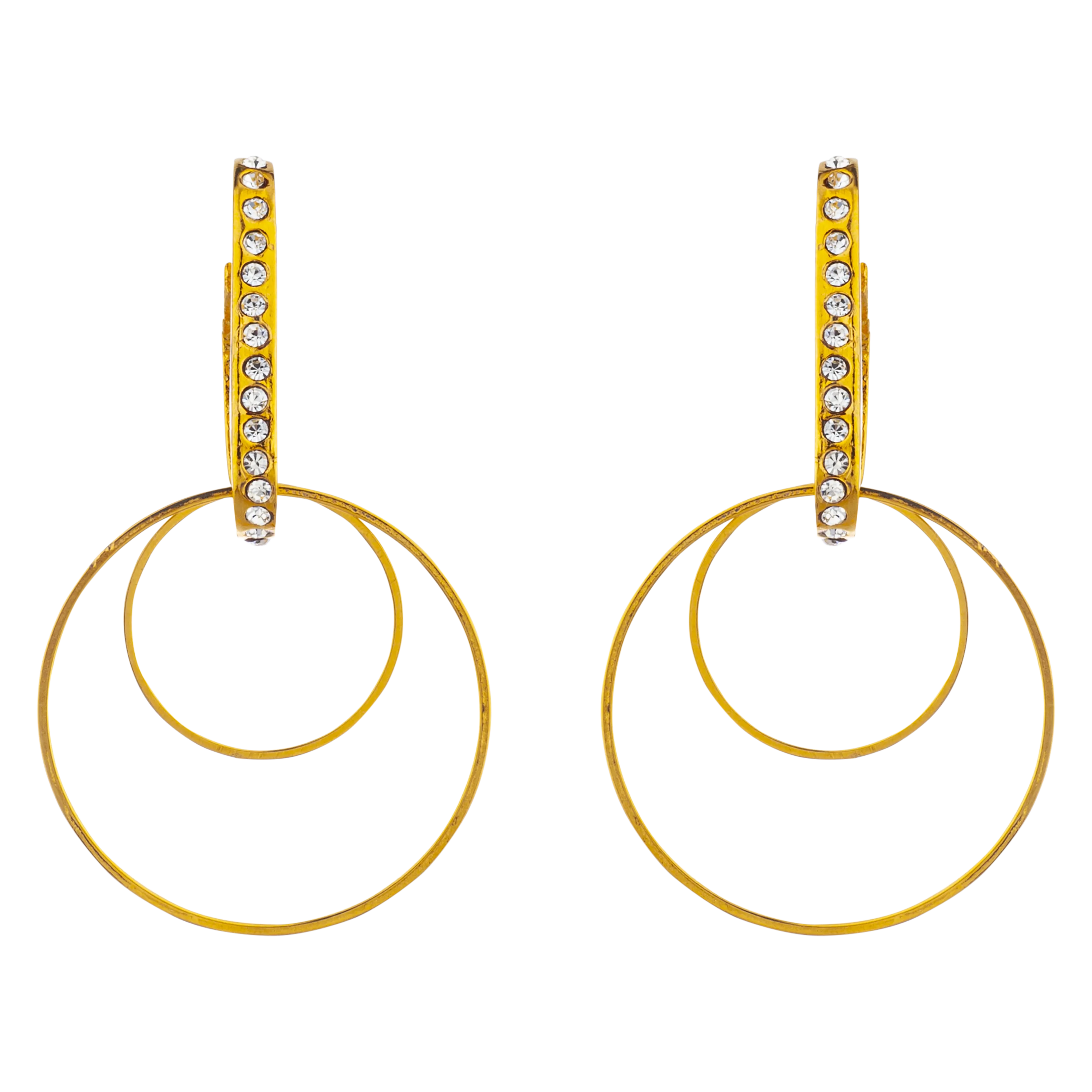 DOUBLE LASSO EARRINGS