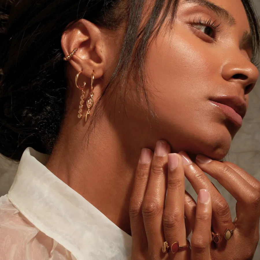 Dream hoop earrings