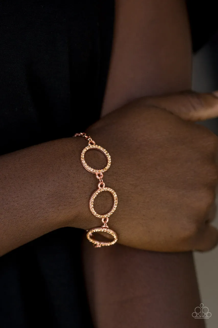 Dress the Part Copper Paparazzi Bracelet