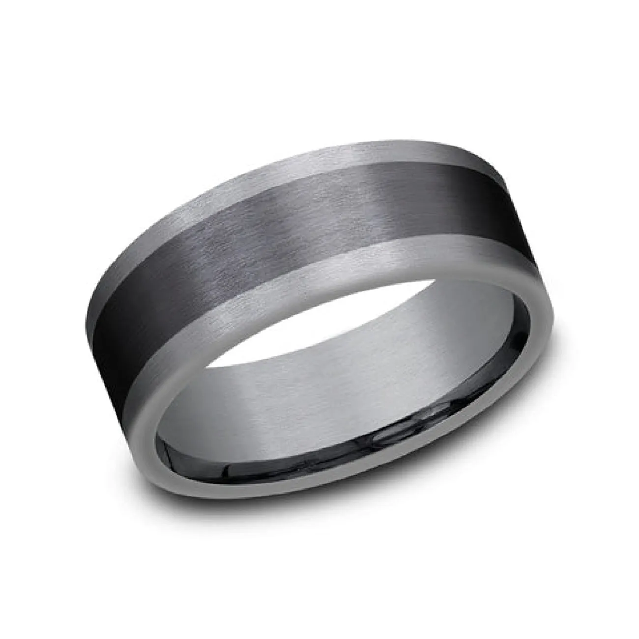 Duke Tantalum & Titanium Comfort Fit 8.0 Wedding Band Ring