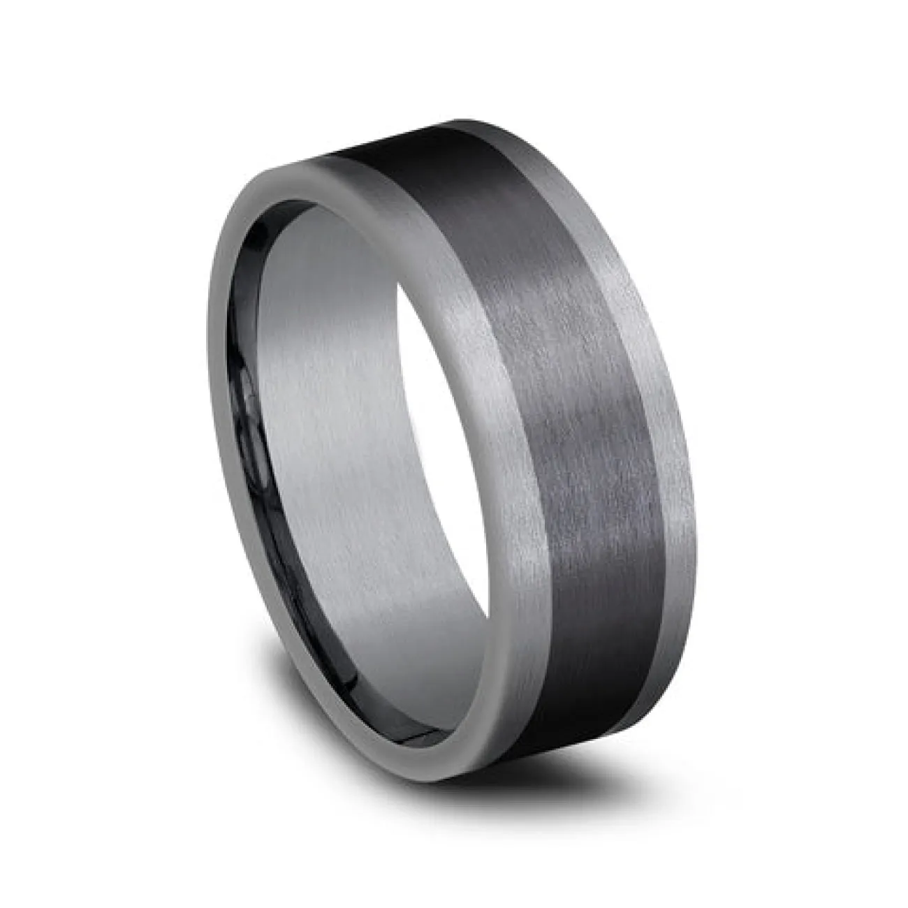 Duke Tantalum & Titanium Comfort Fit 8.0 Wedding Band Ring
