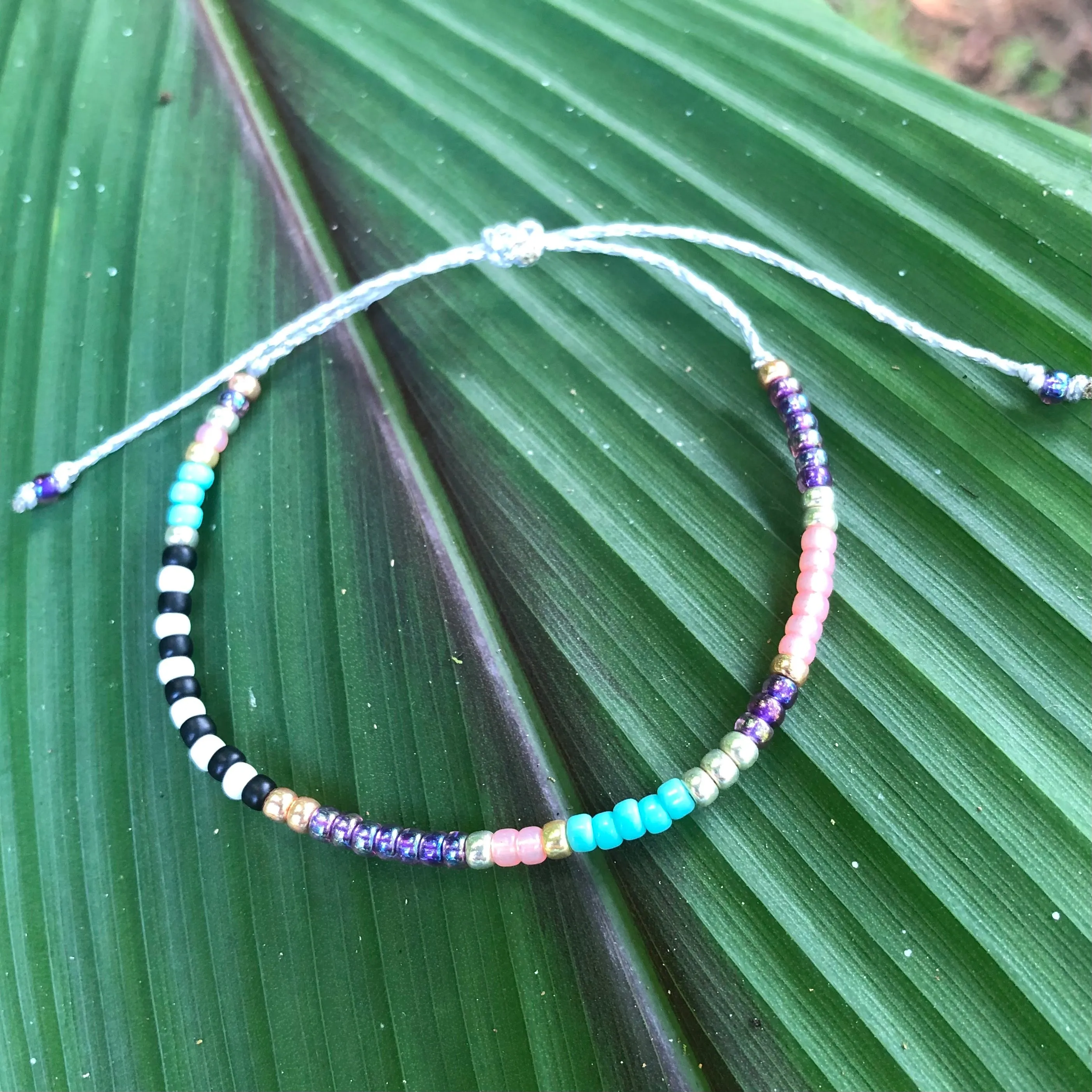 Eclectic Seed Bead Bracelet