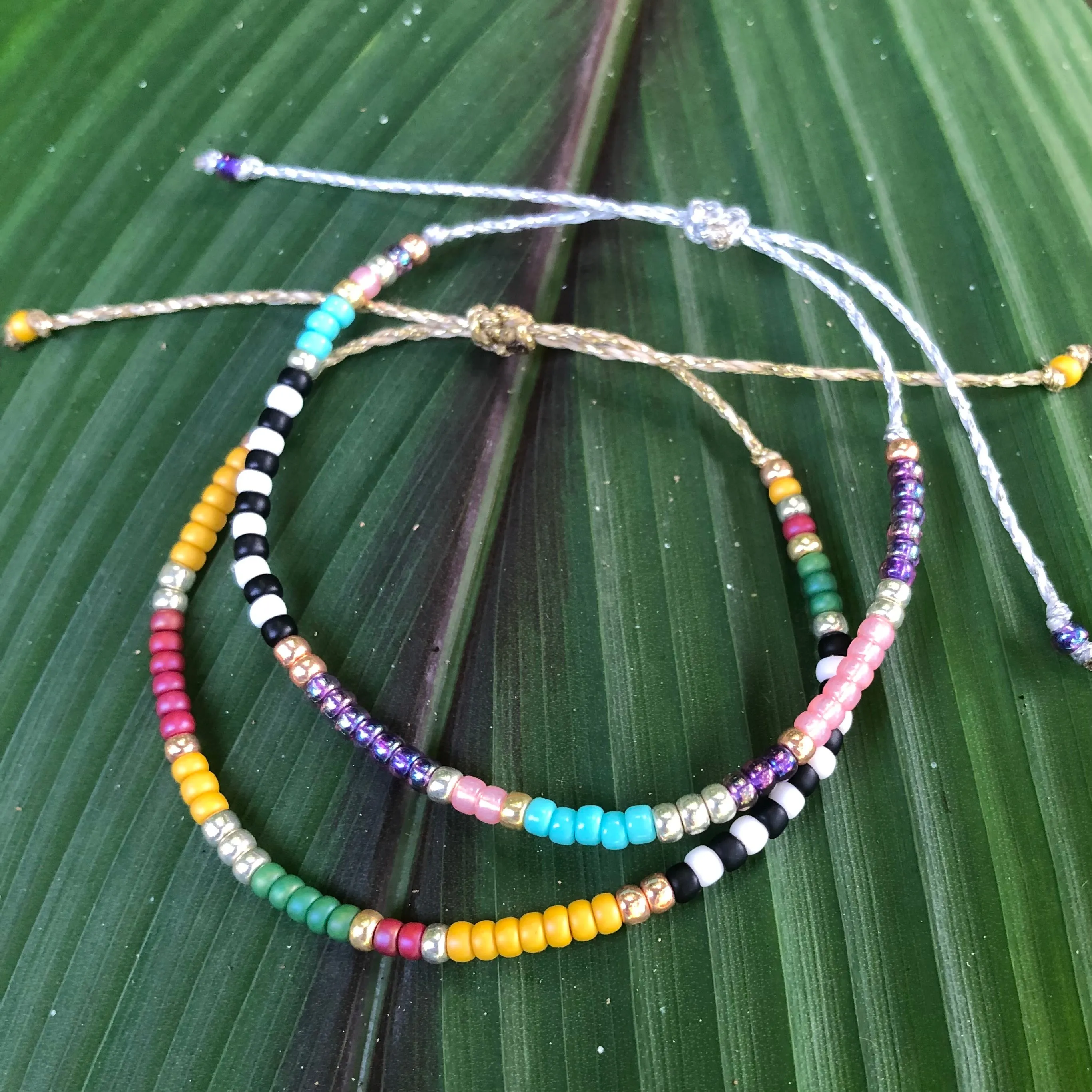 Eclectic Seed Bead Bracelet