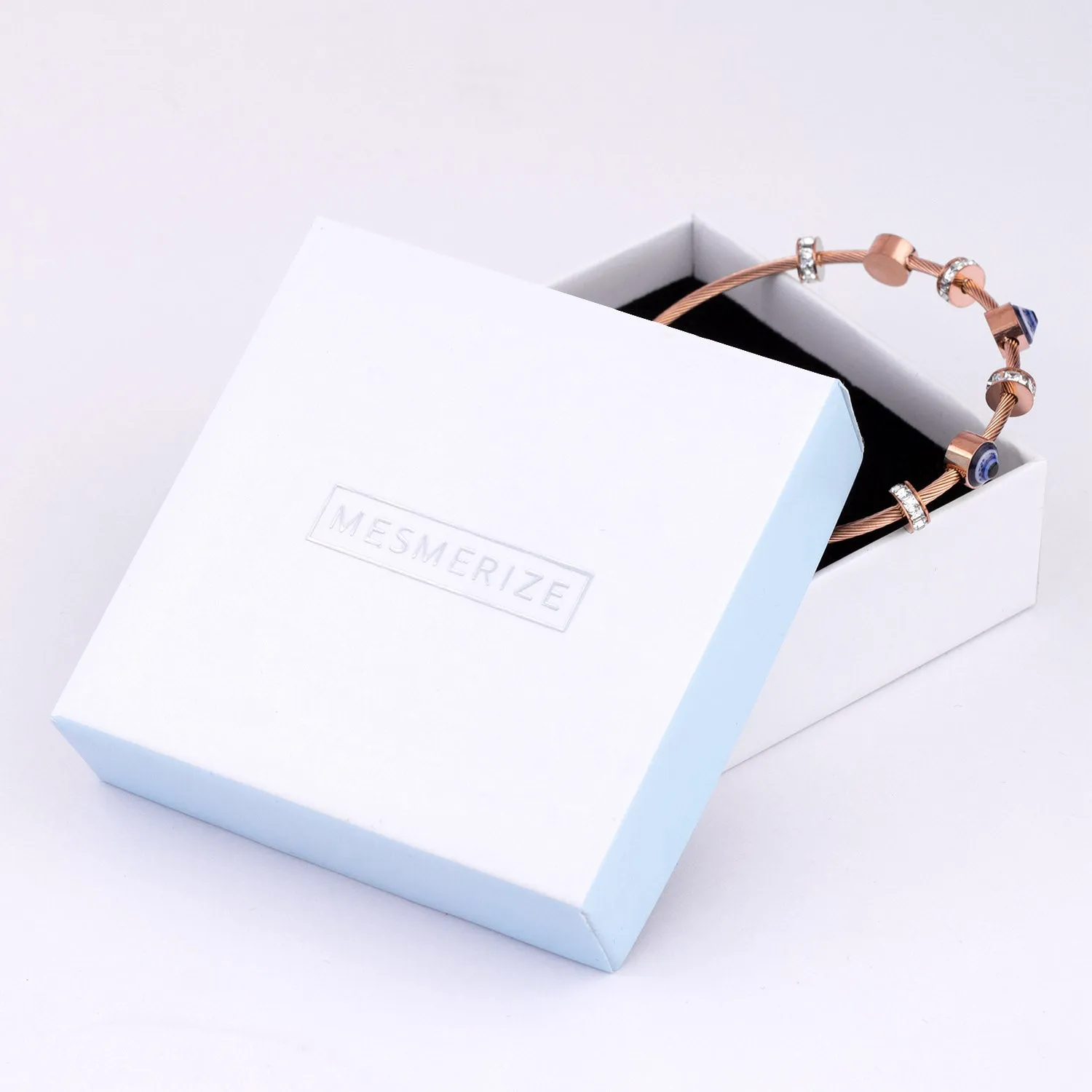 Evil Eye Diamond Magnetic Bracelet
