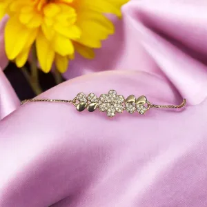 Fancy Stone Bracelet with Adjustable Chain #11