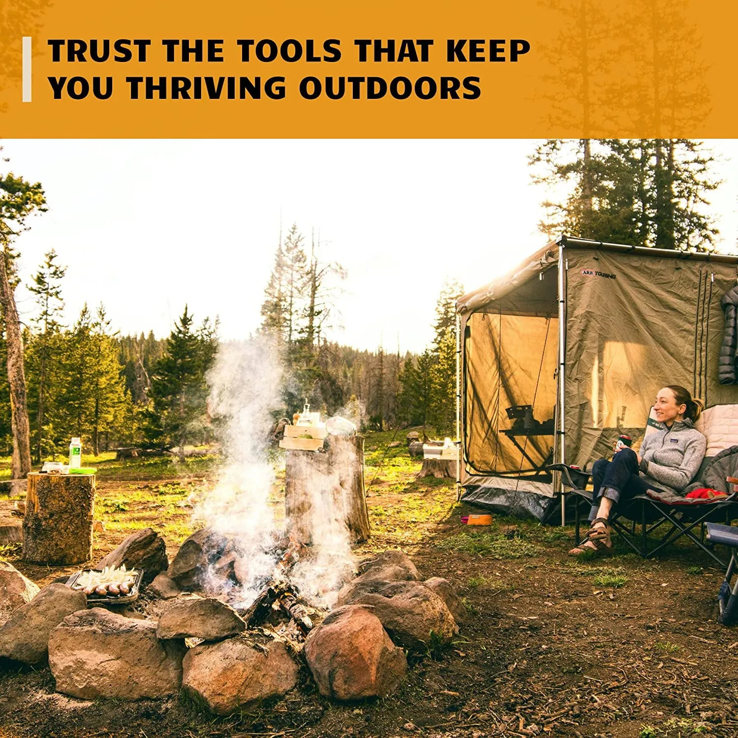 Fire Starter & Steel Striker Bushcraft Firesteel, Flint Sparks Metal Match Lighter Thick Ferro Rod Camping & Hiking Tool, Backpacking Survival Gear, Gadgets for Men Christmas Gift / Stocking Stuffers