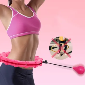 Fitness Ring Adjustable Sport Hoops – Abdominal Waist Exercise, Detachable Massage Hoops for Weight Loss, Gym & Home Training