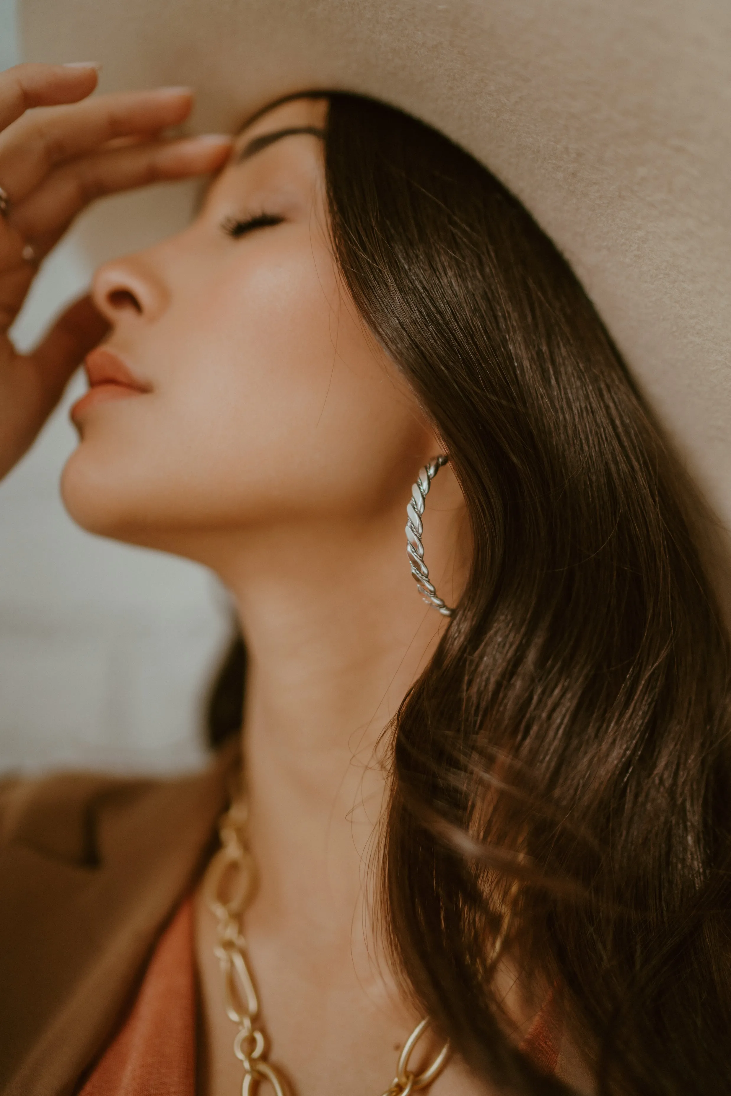 Frances Hoops | Silver - FINAL SALE