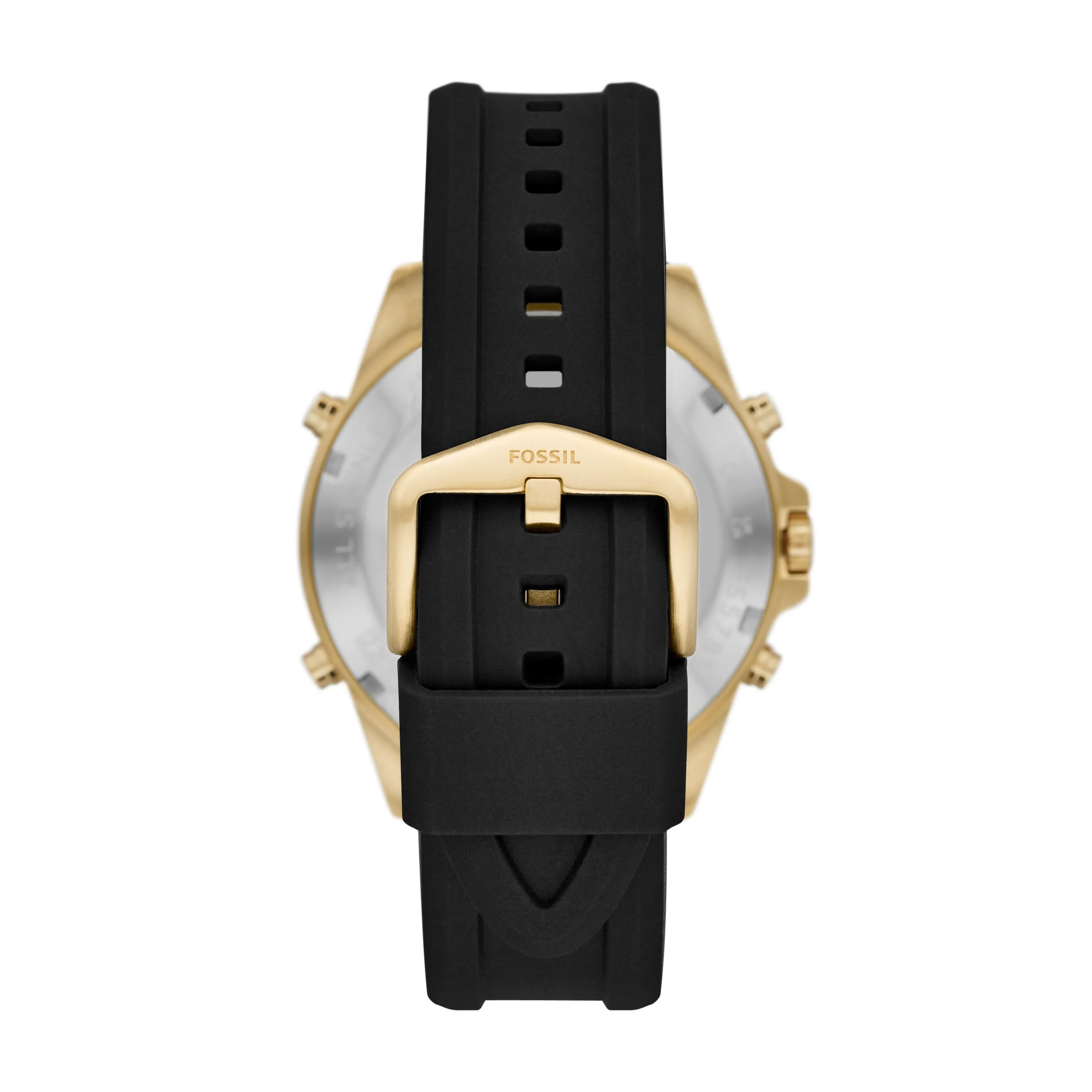 Garrett Analog-Digital Black Silicone Watch