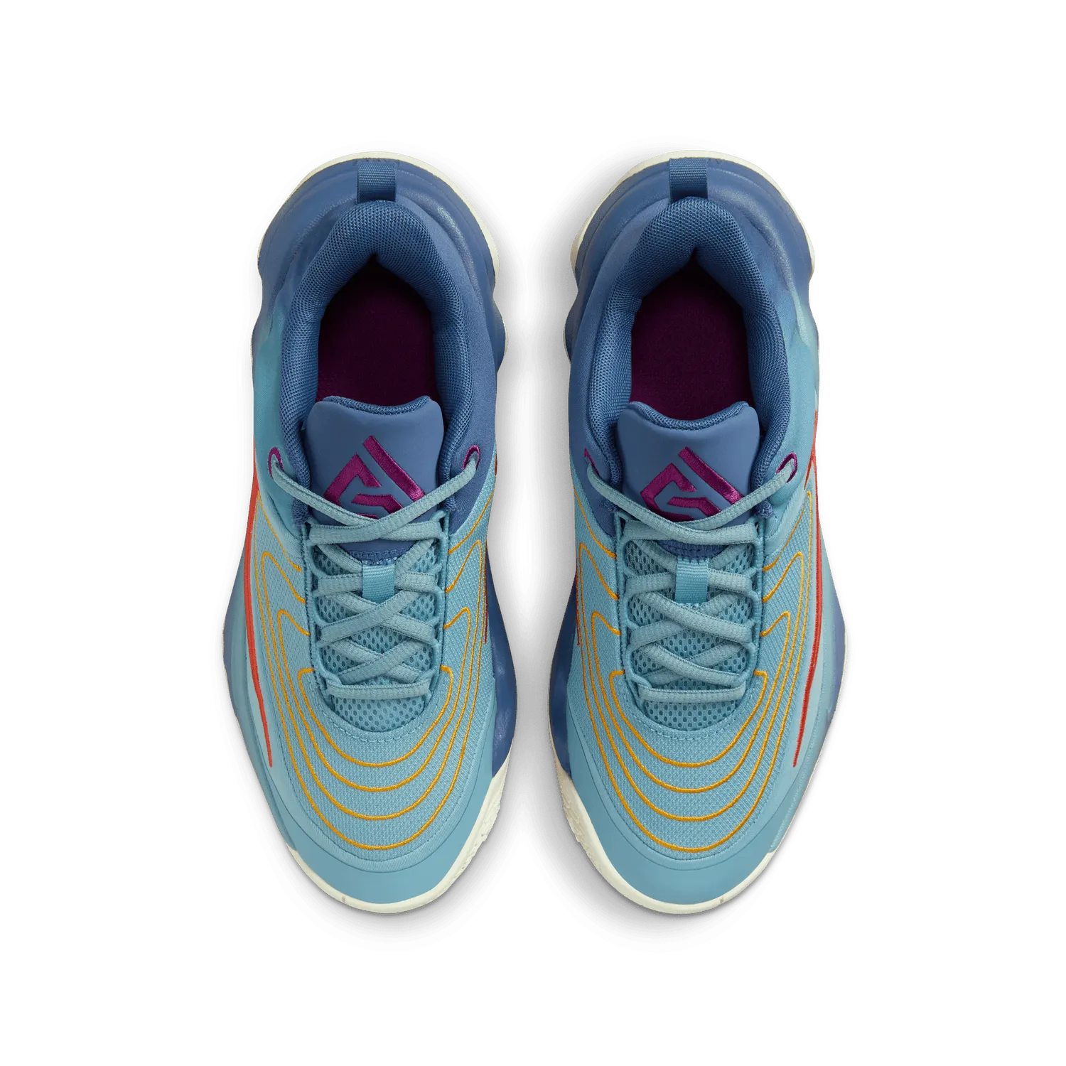 Giannis Immortality 4 Big Kids' Basketball Shoes (GS) 'Denim/Turquoise/Cosmic Clay'