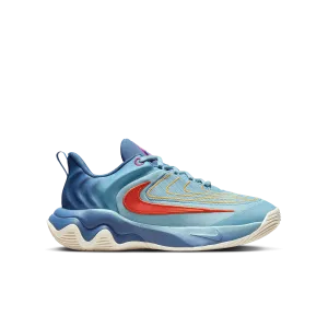 Giannis Immortality 4 Big Kids' Basketball Shoes (GS) 'Denim/Turquoise/Cosmic Clay'