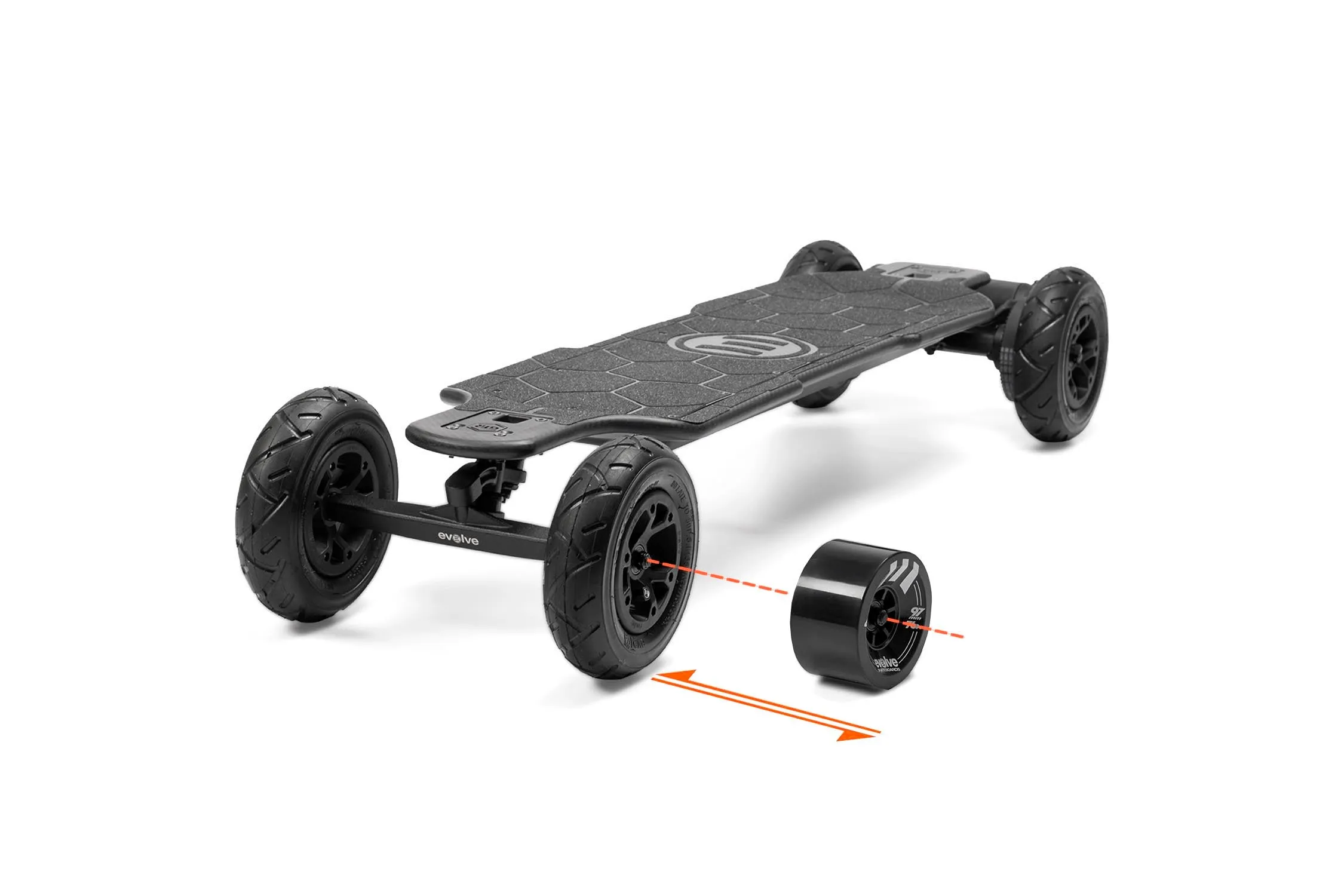 GTR Carbon Electric Skateboard 2 in 1 Series 2