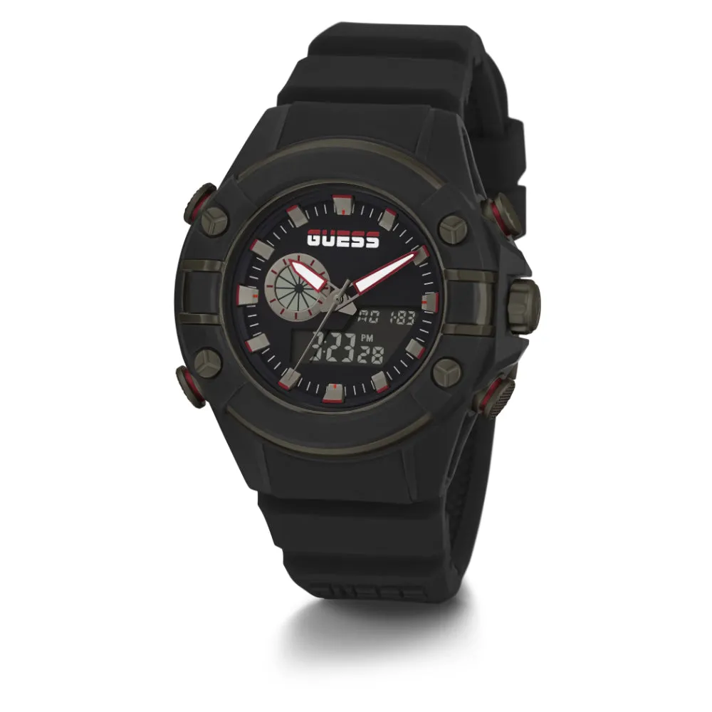 Guess Mens Sport Polycarbonate Digital Watch