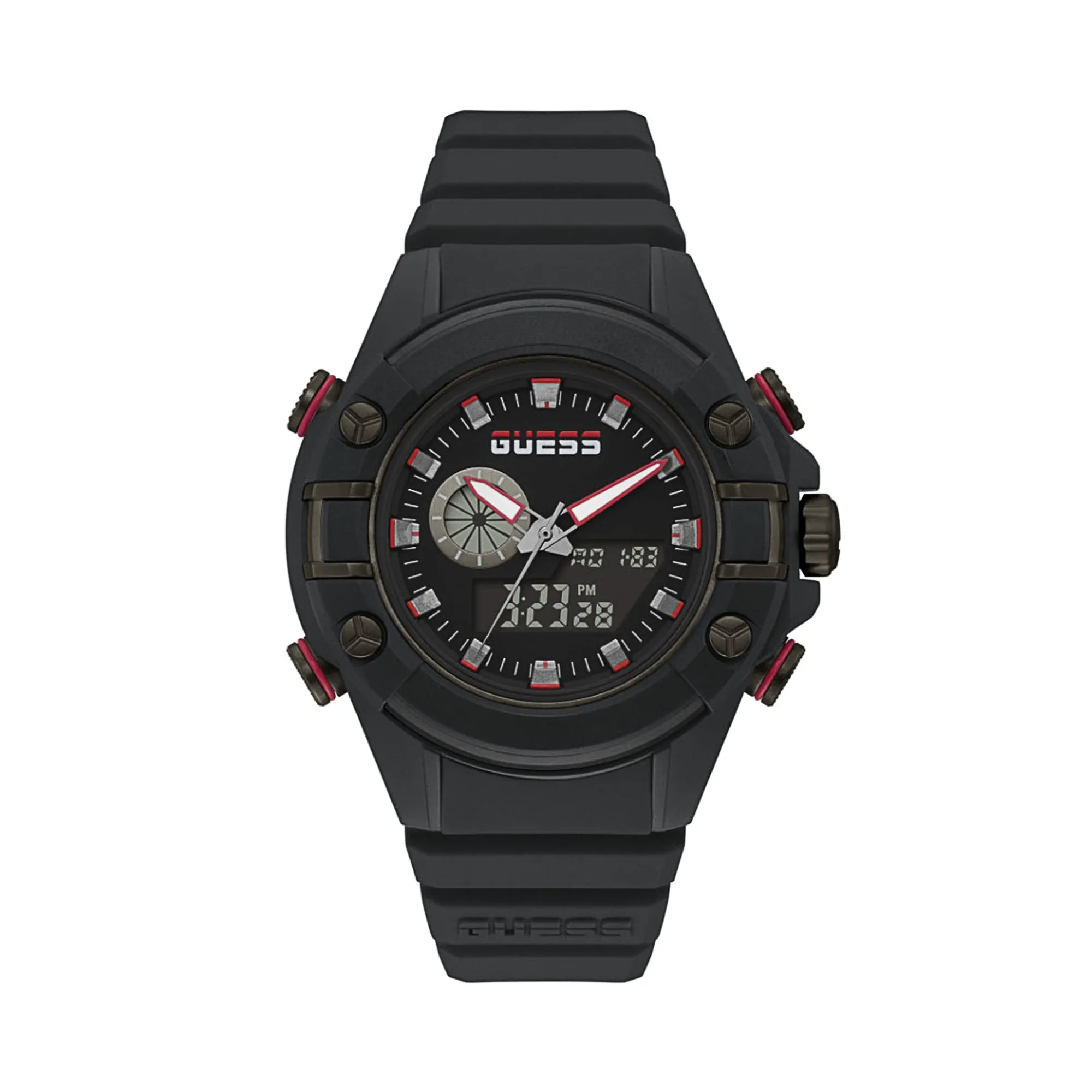 Guess Mens Sport Polycarbonate Digital Watch