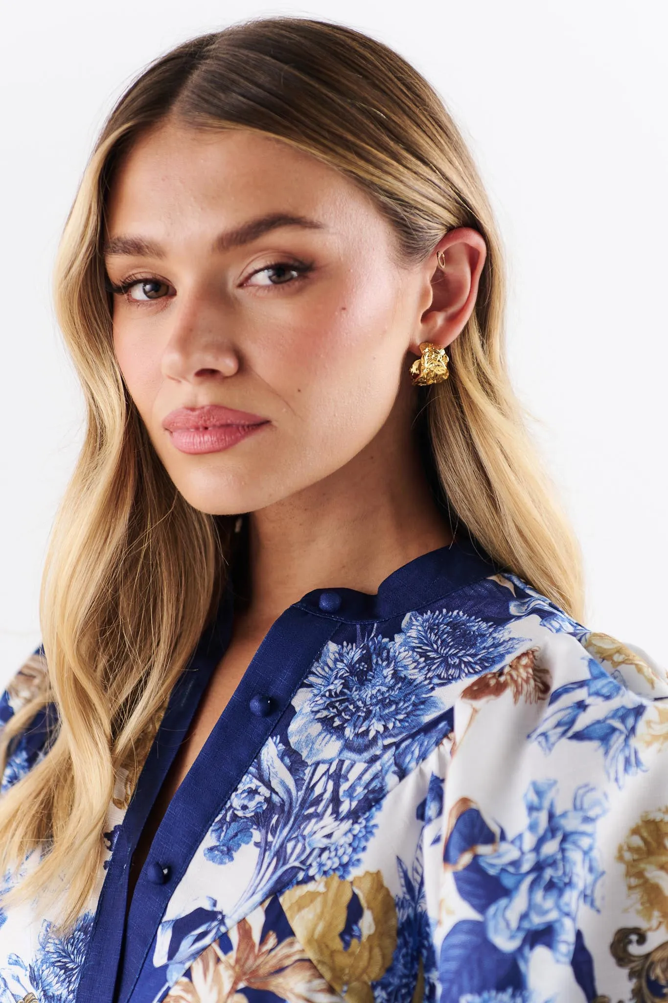 Halo Molten Earring