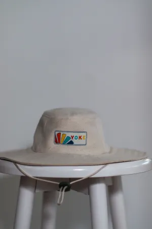 Handmade Wide Brim Drawstring Hat | YOKE