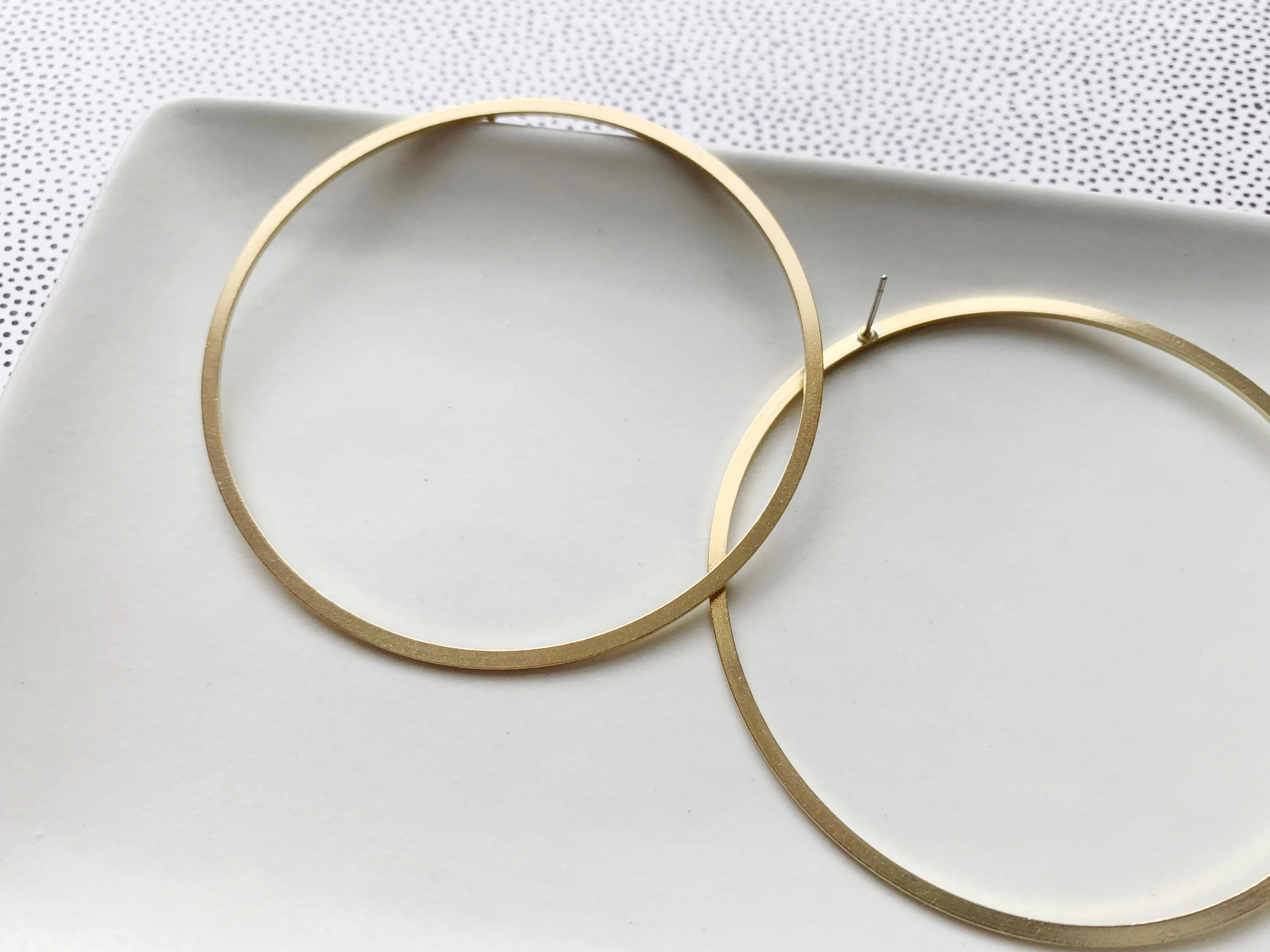 Hoop There It Is Stud Earrings