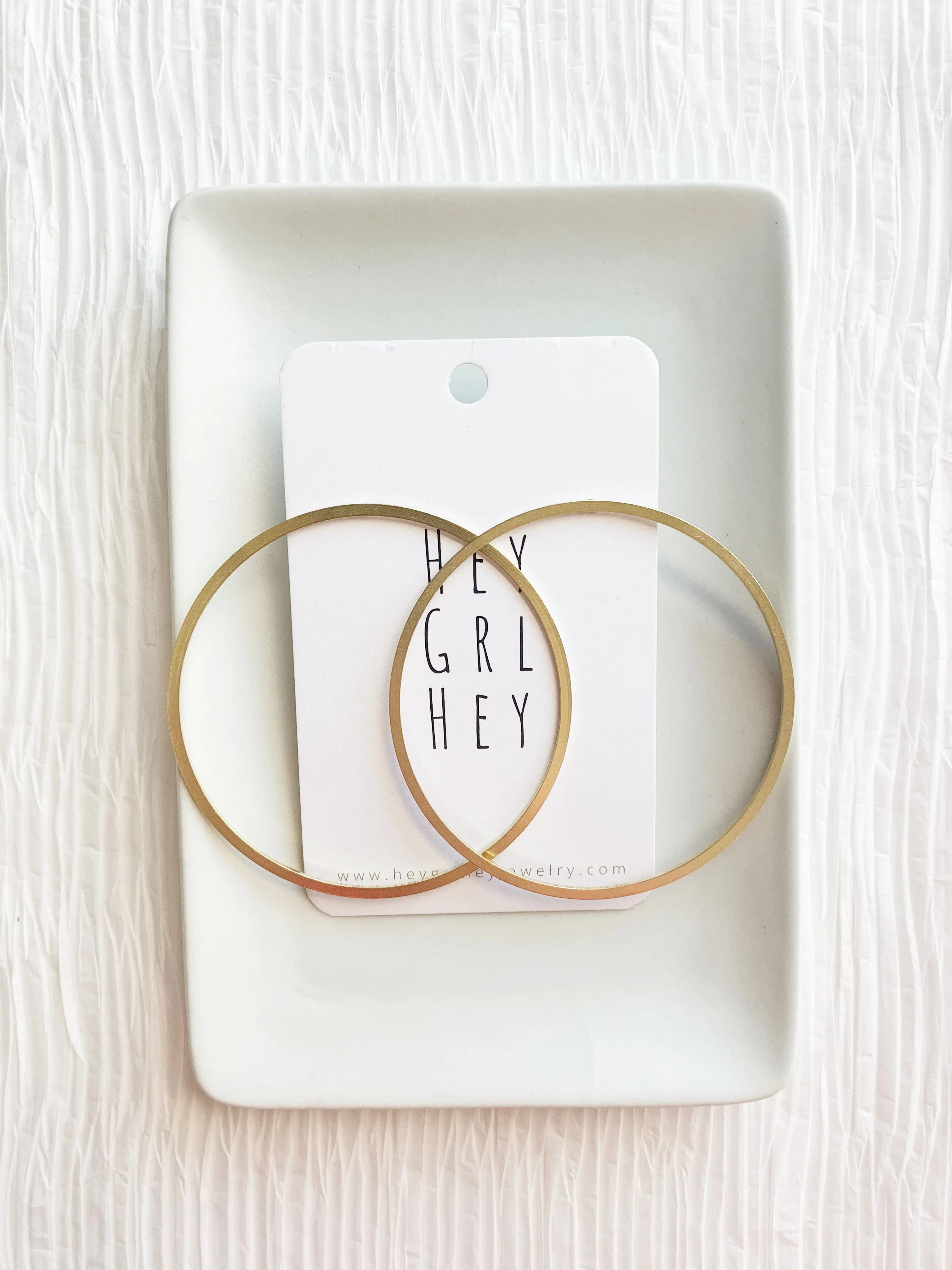 Hoop There It Is Stud Earrings