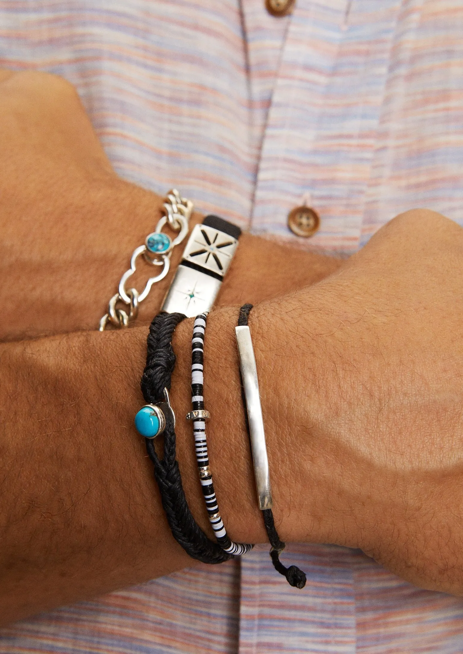 ID Signature Bracelet in Black