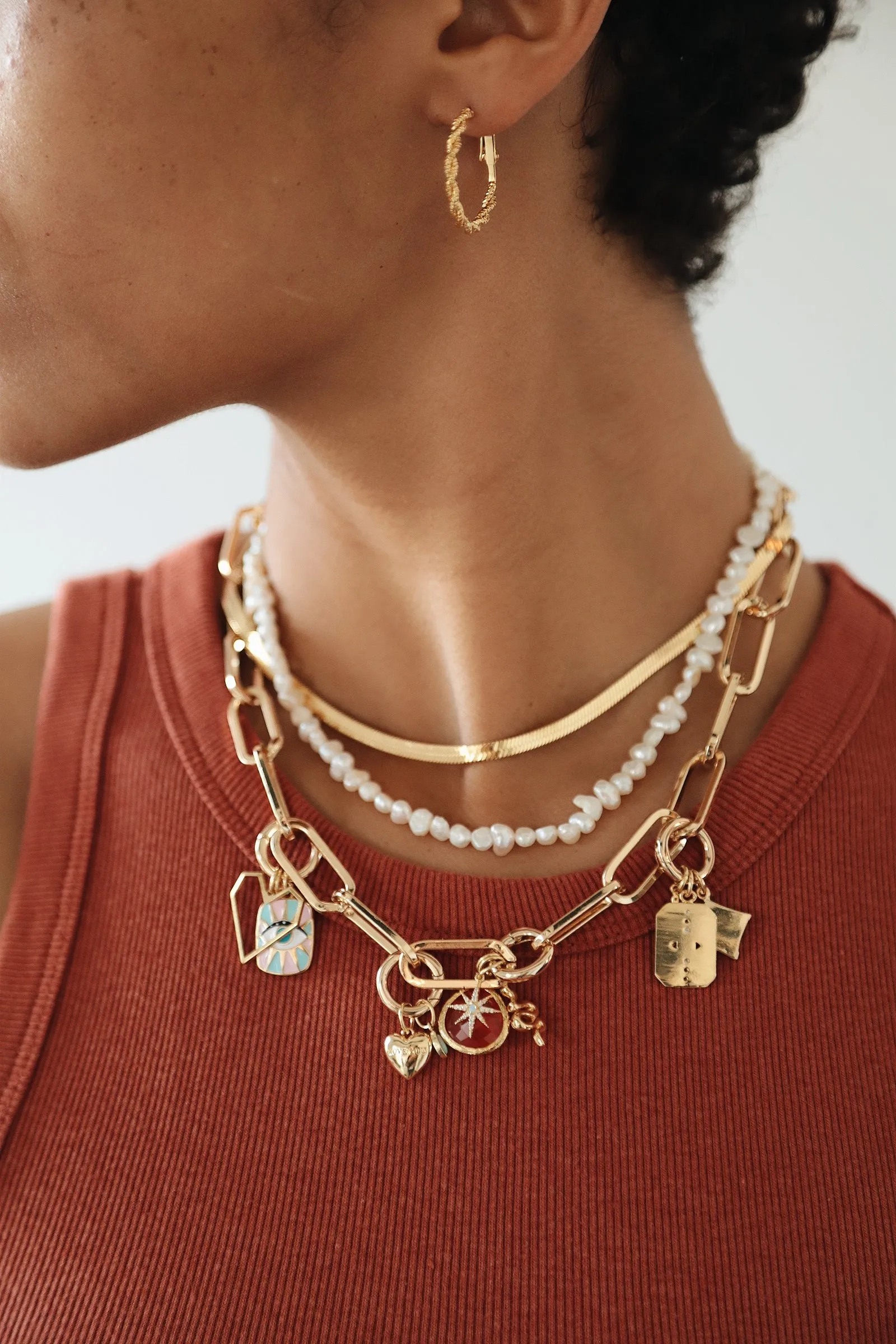 Jolie Charm Necklace & Bracelet