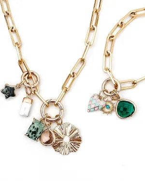 Jolie Charm Necklace & Bracelet