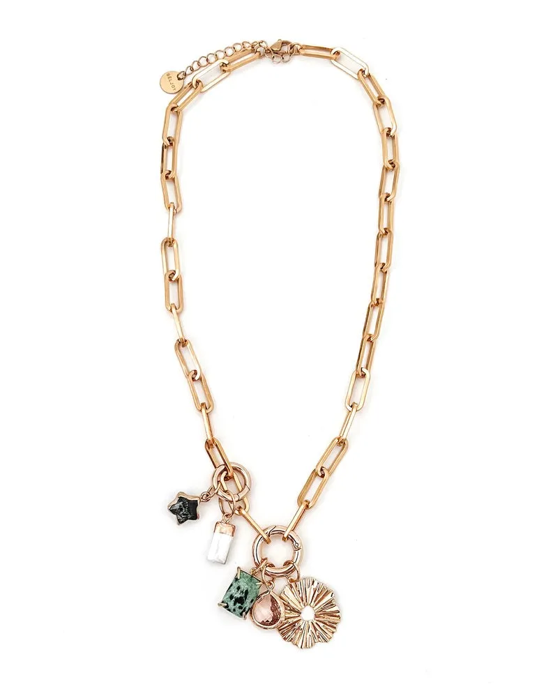 Jolie Charm Necklace & Bracelet