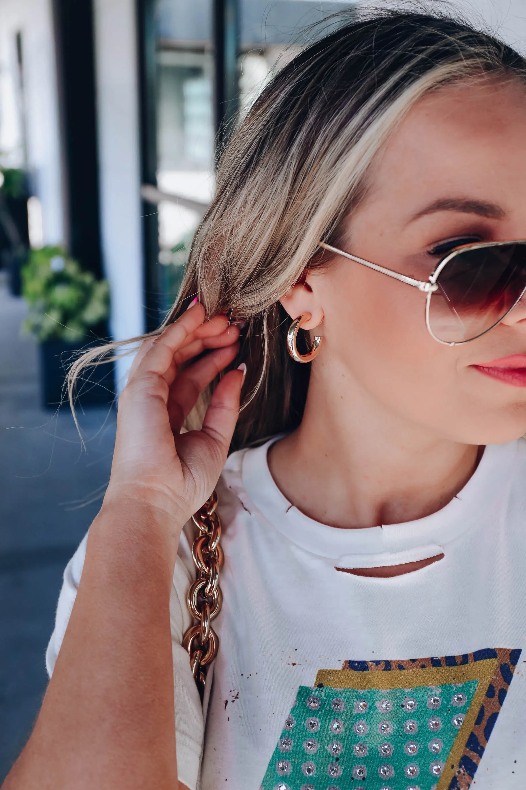 Kai Hoop Earrings - Gold