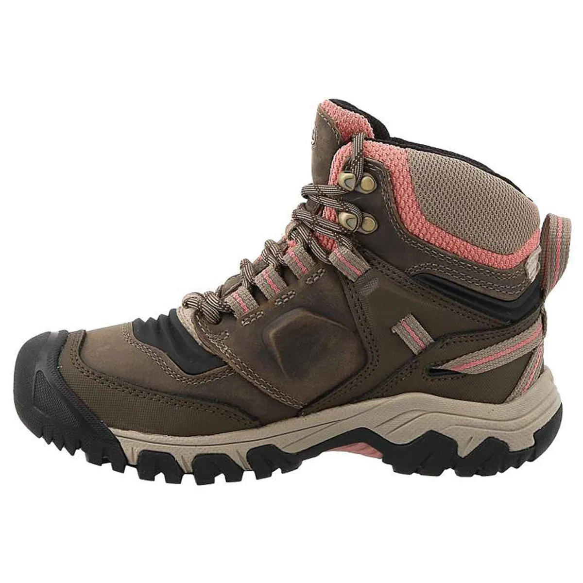Keen Ridge Flex Mid WP Leather Textile Women's Ankle Boots