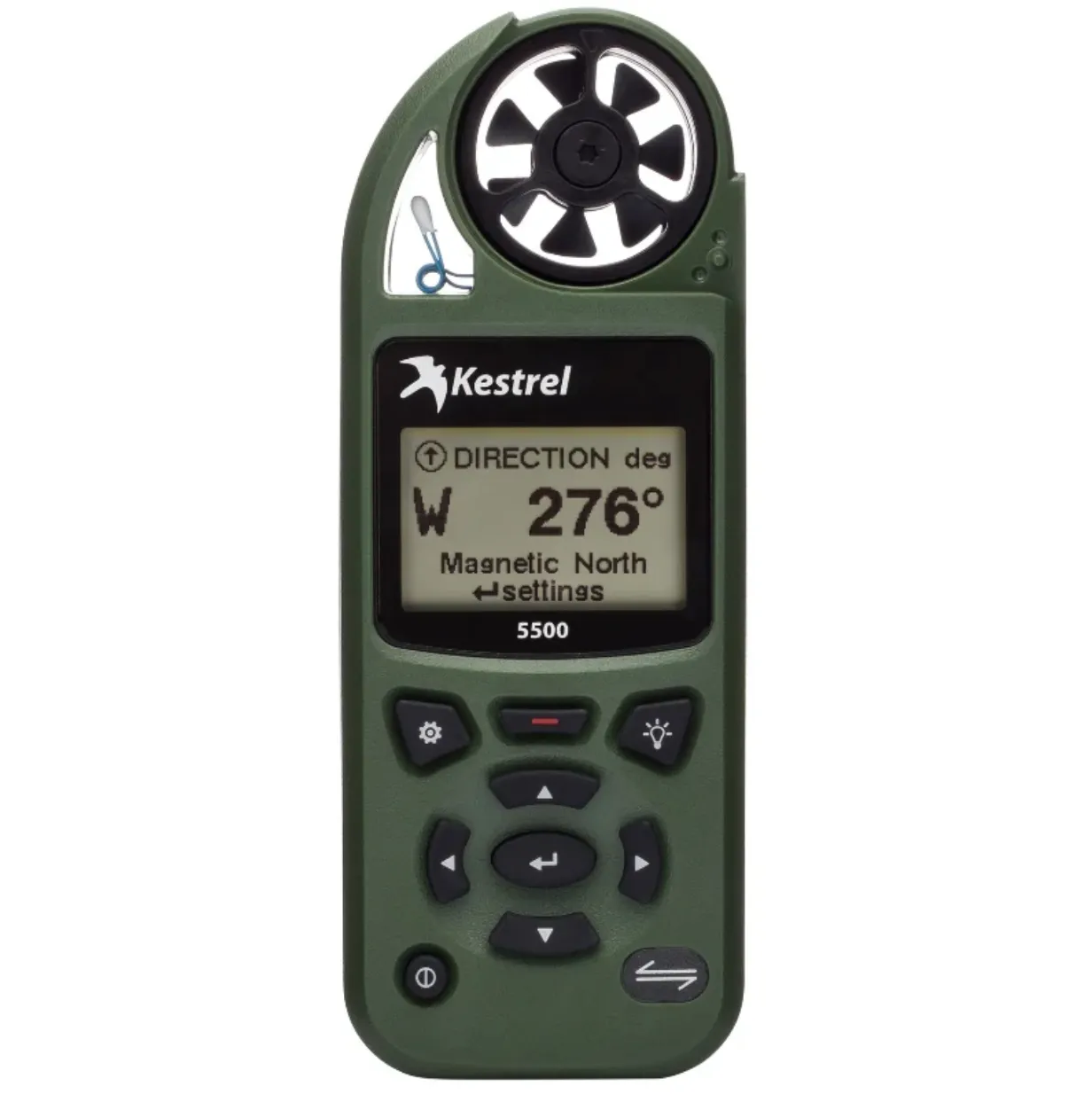 Kestrel 5500 Pocket Weather Station With Compass And Wind Vane Kit