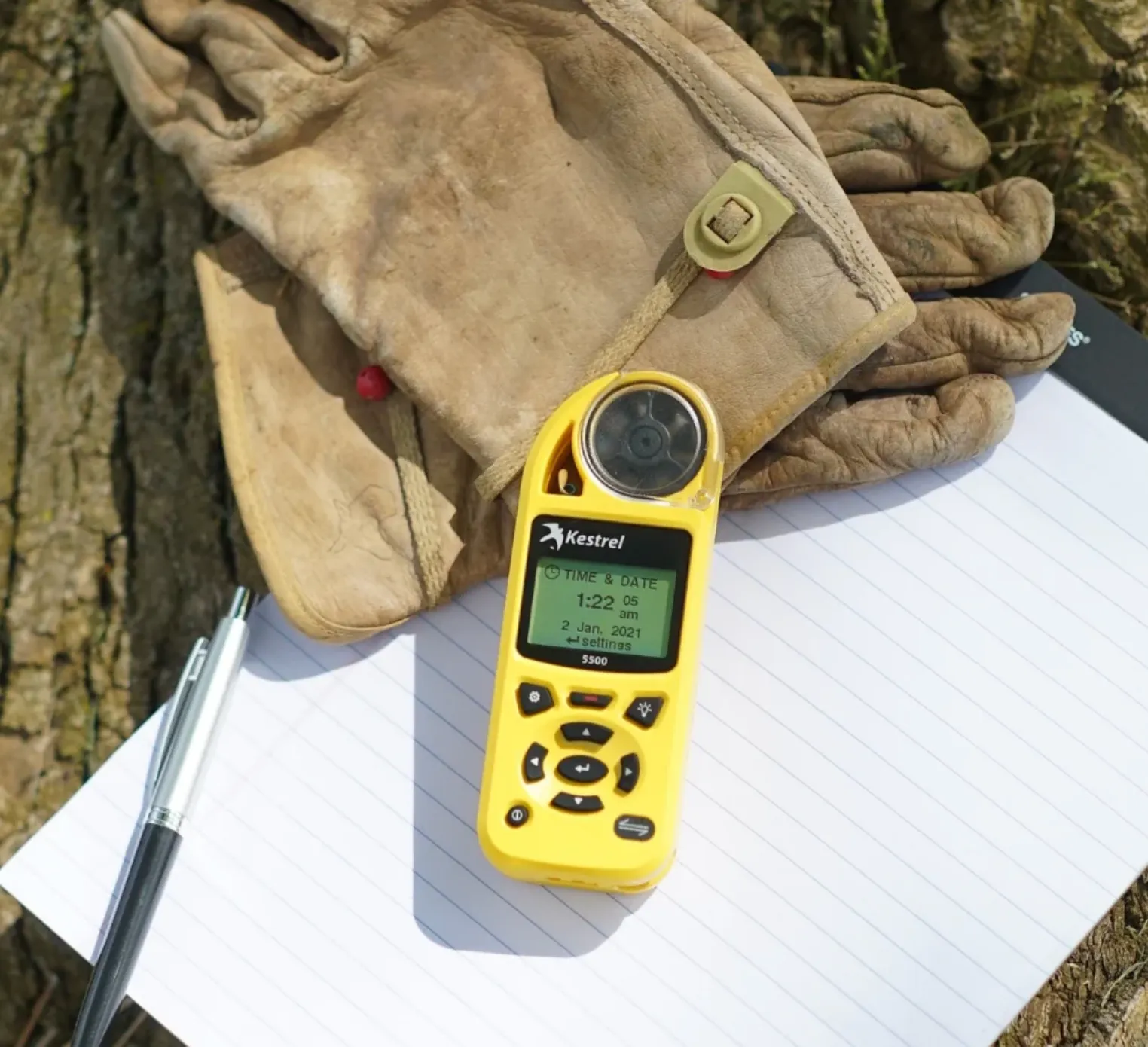 Kestrel 5500 Pocket Weather Station With Compass And Wind Vane Kit