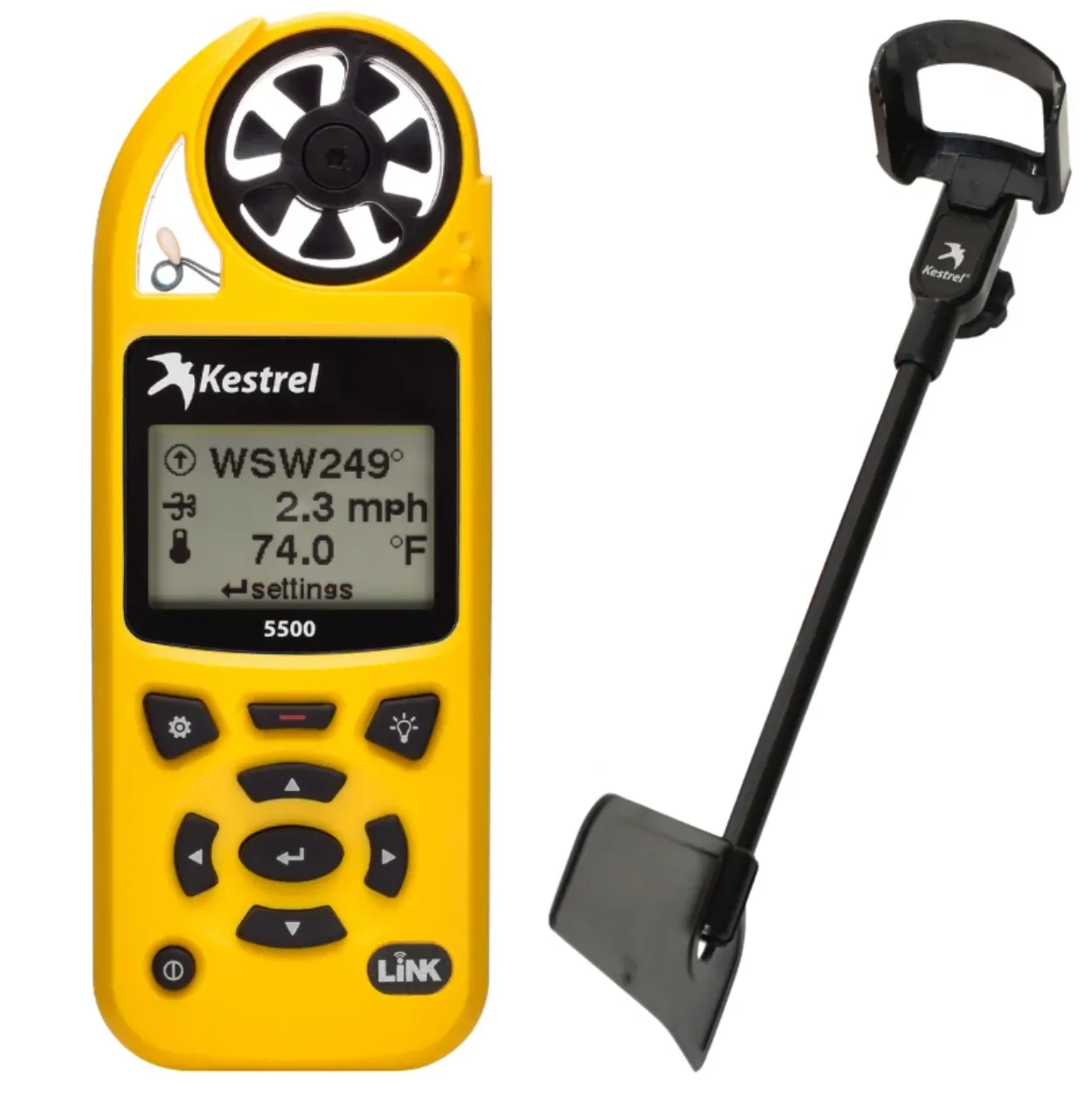 Kestrel 5500 Pocket Weather Station With Compass And Wind Vane Kit