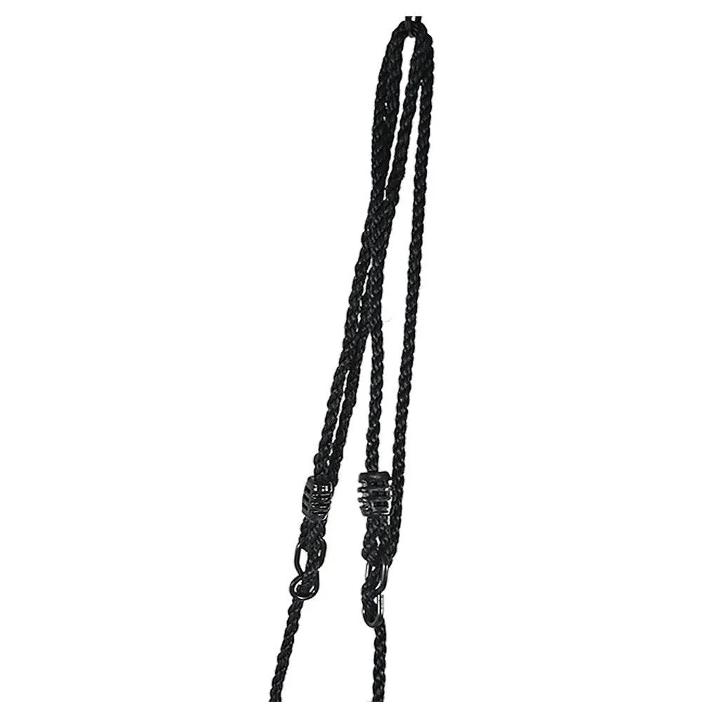 Kids Rope Swing Round Outdoor Birds Crows Nest Spider Web Swing Seat 65cm