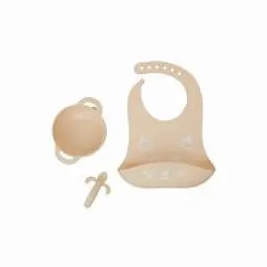 Kit First Isy Fox (Silicon Bowl   Spoon   Bib)