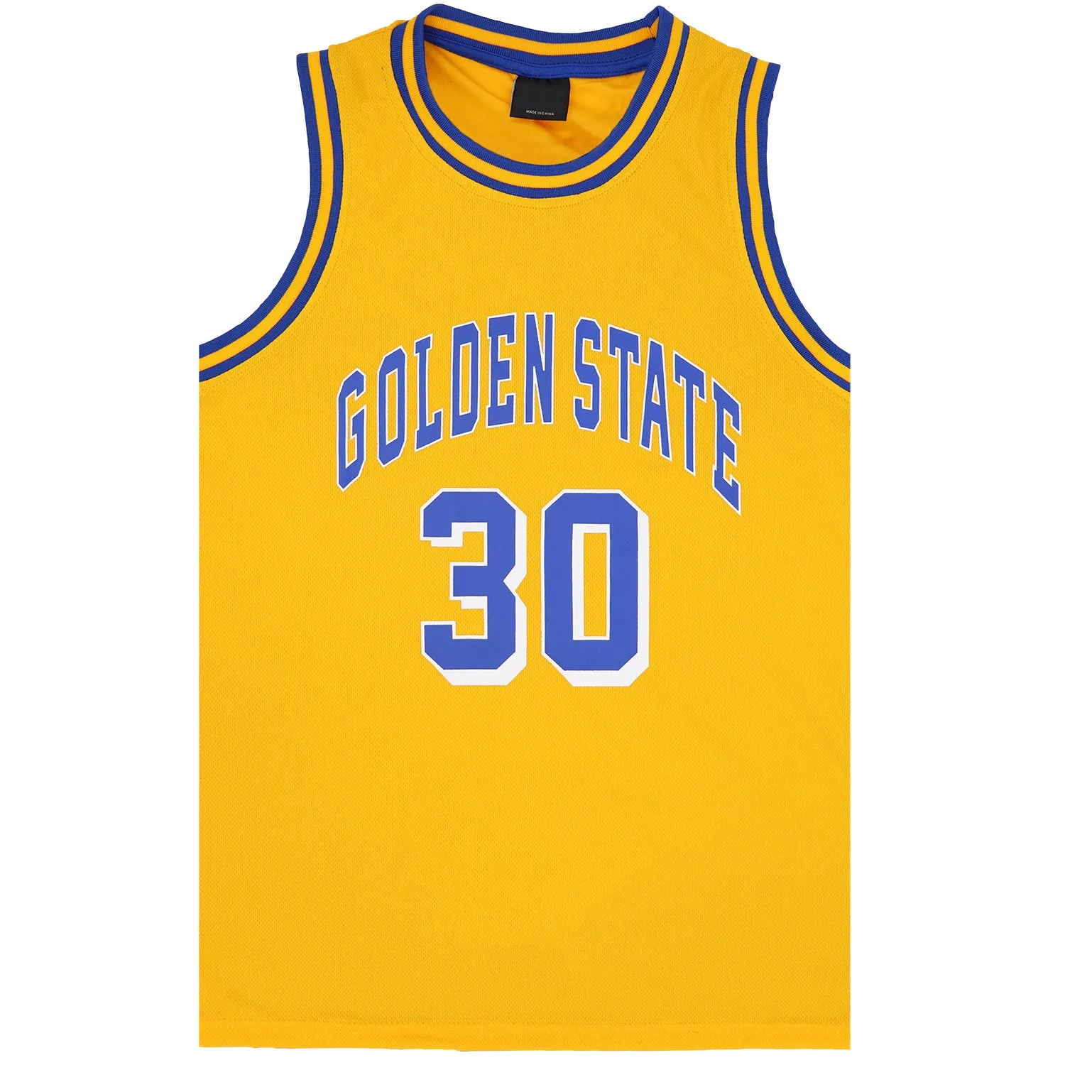 LA Hoops Kids Basketball Jersey – Yellow (No. 6)