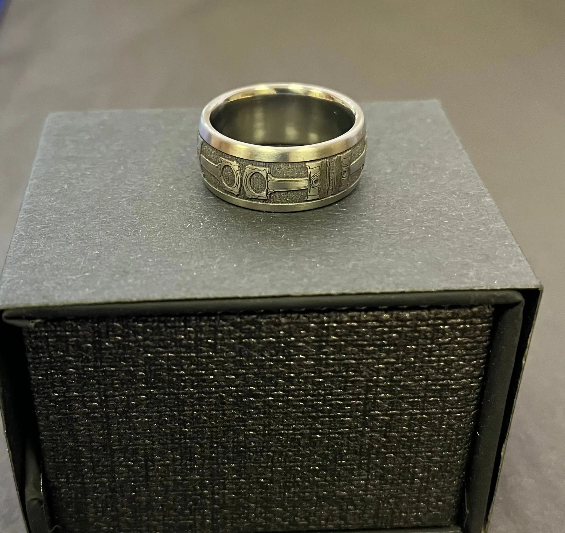 Laser Engraved Piston Ring