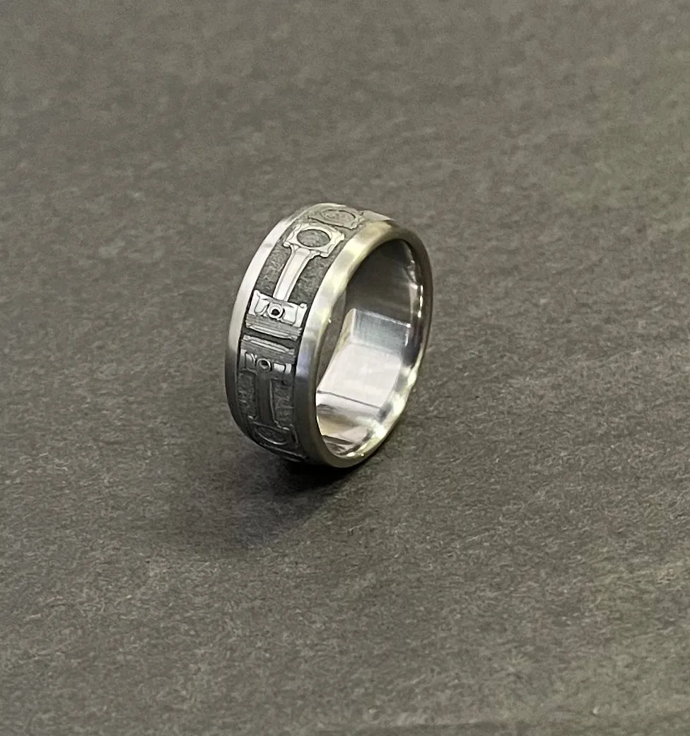 Laser Engraved Piston Ring