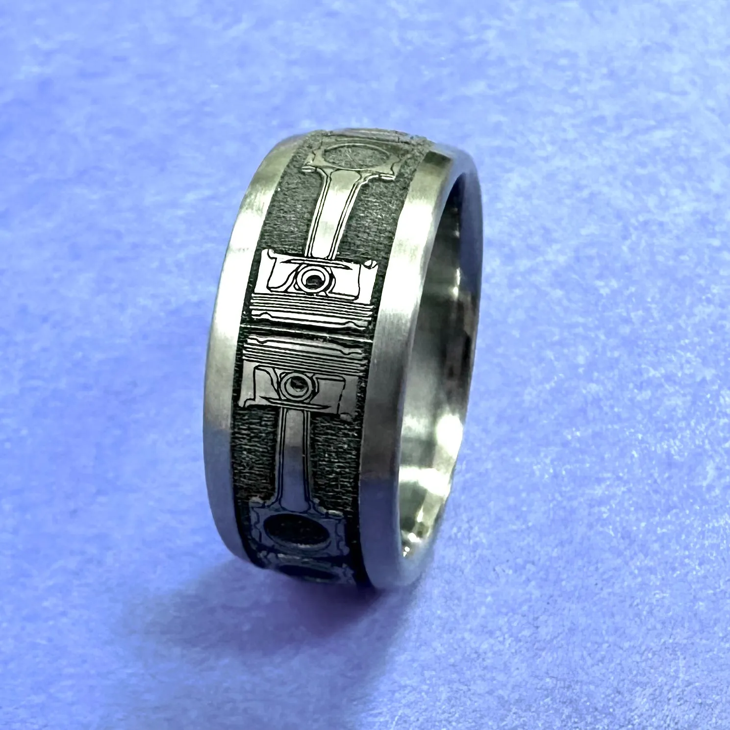 Laser Engraved Piston Ring