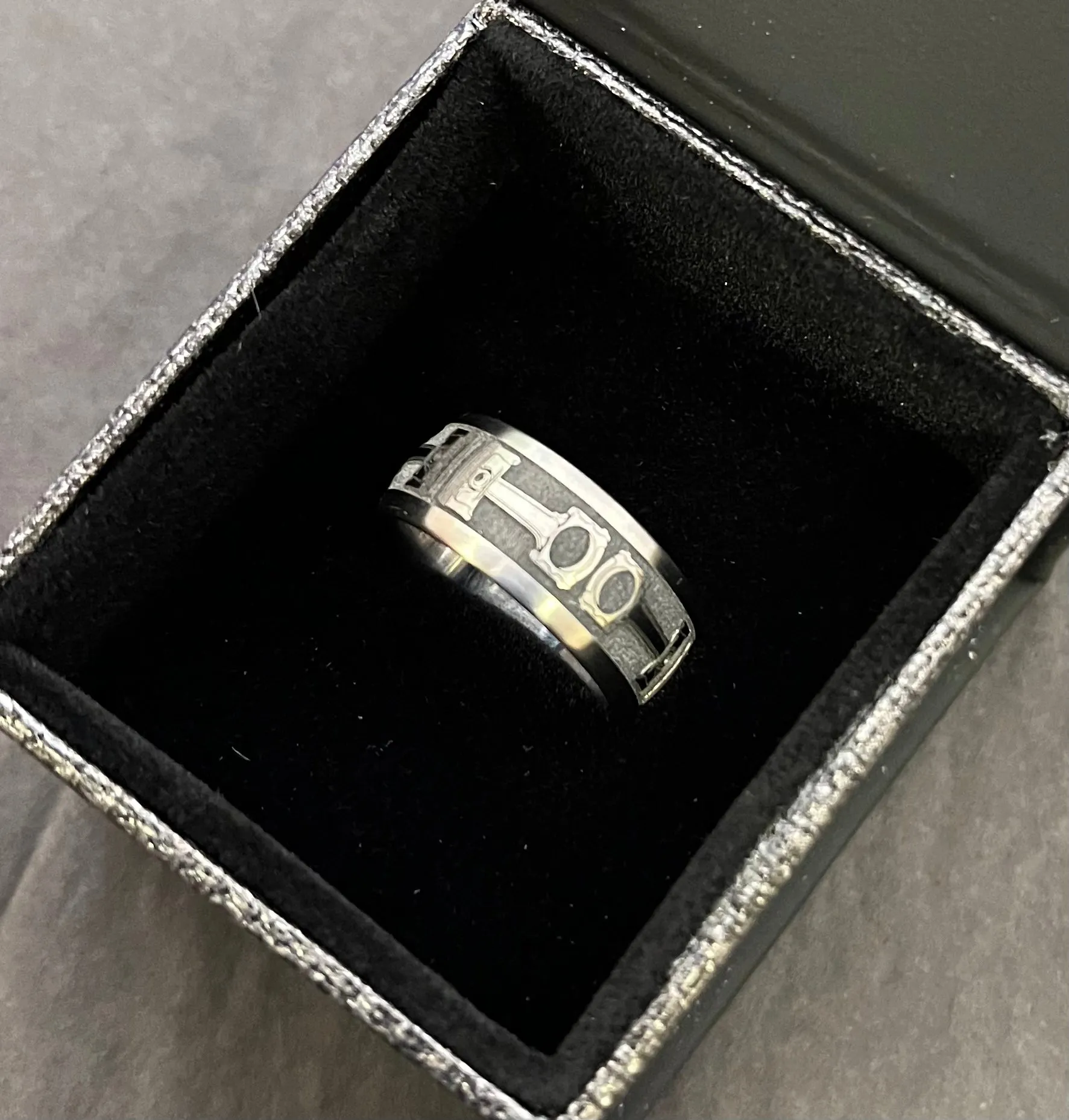 Laser Engraved Piston Ring