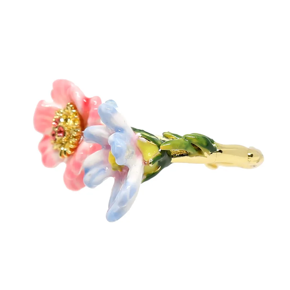 Les Nereides Adjustable Hiver A Giverny Ring