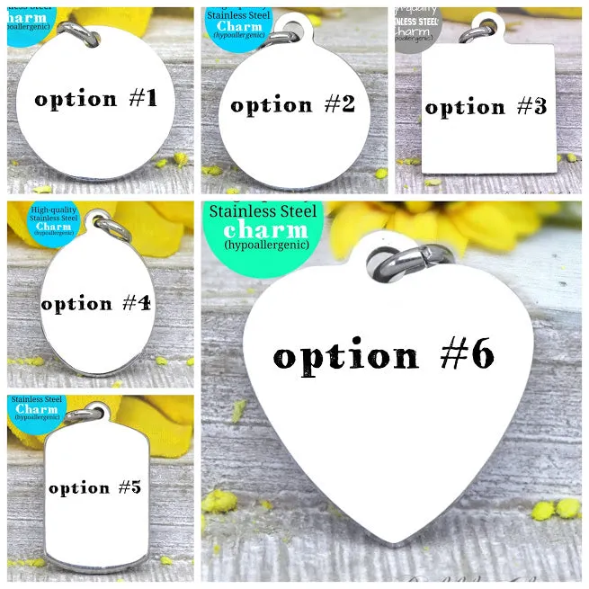 Let the adventure begin, adventure, adventure charm, Steel charm 20mm very high quality..Perfect for DIY projects